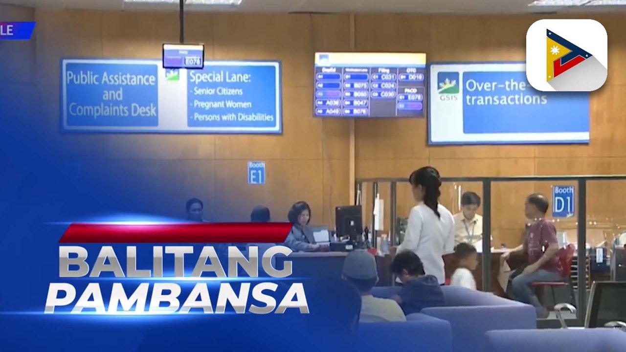 GSIS emergency loans now available for areas placed under state of calamity