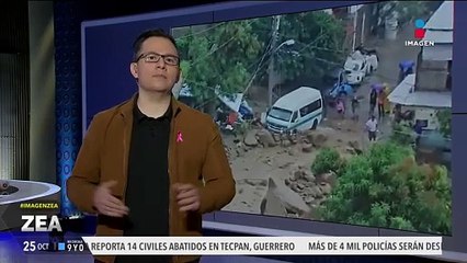 Chilpancingo también sufrió los impactos del huracán Otis