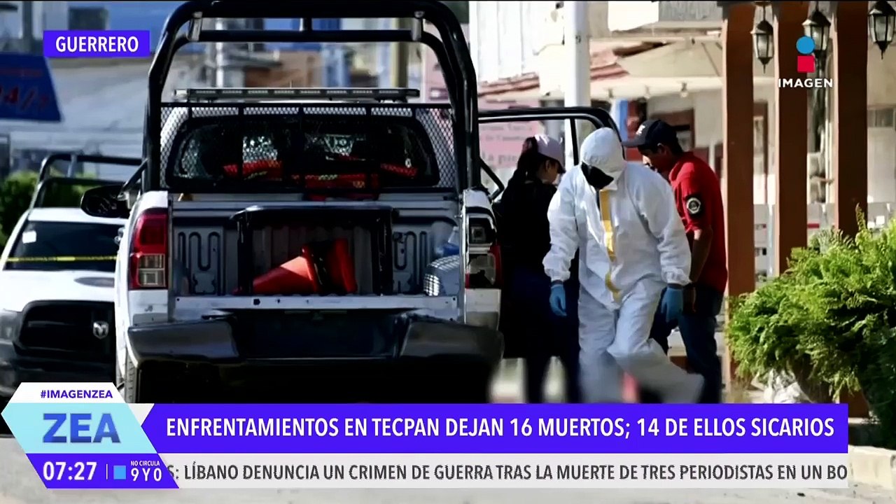 Enfrentamientos en Tecpan, Guerrero, dejan 16 muertos