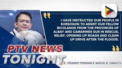 SP Escudero urges Sorsogon personnel to extend assistance to those affected in Albay, Camarines Sur