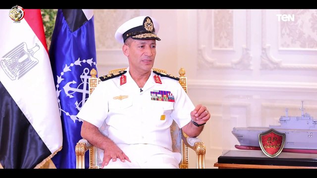 قائد القوات البحرية يكشف دور البحرية المصرية في القضاء على الهجرة غير الشرعية ومنع دخول المخدرات