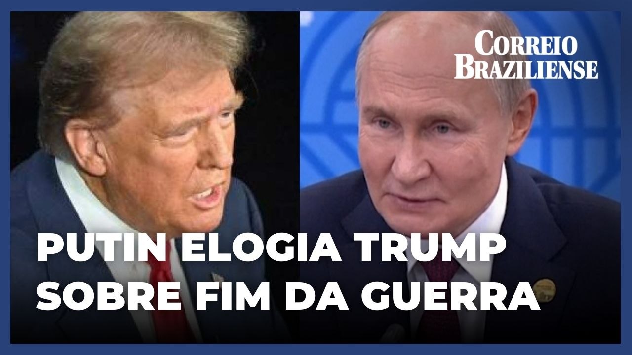 Putin elogia as declarações 'sinceras' de Trump sobre o seu desejo de acabar com o conflito na Ucrânia