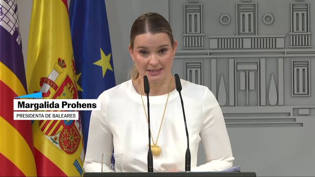 La presidenta de Baleares tras su reunión con Sánchez: Tenemos que ser capaces en ponernos en la piel de Ayuso