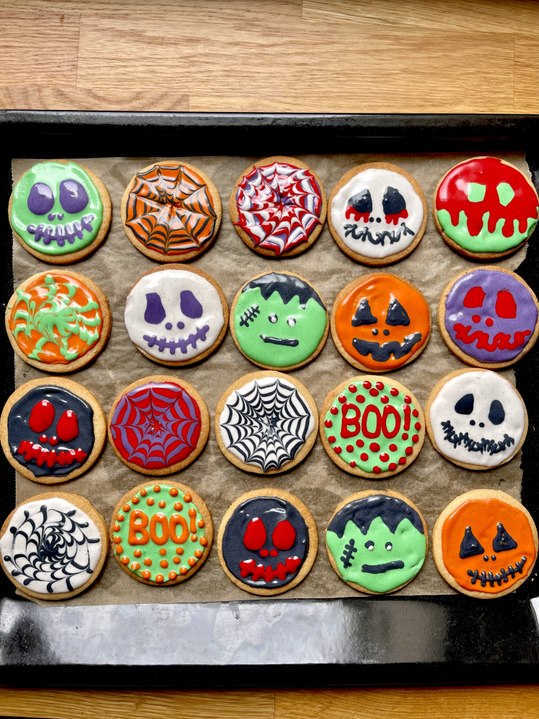 Biscuits Halloween 2024  | Décorations Faciles et Effrayantes avec Glaçage Royal | Recette DIY