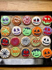 Biscuits Halloween 2024  | Décorations Faciles et Effrayantes avec Glaçage Royal | Recette DIY