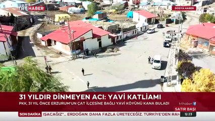 31 yıldır dinmeyen acı: Yavi katliamı