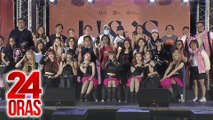 Bahagi ng kikitain sa first fancon ng Kpop group na 'UNIS,' ido-donate nila sa mga nasalanta ng Bagyong Kristine | 24 Oras