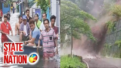 State of the Nation: (Part 1) #BagyongKristine: Tinangay ng hangin habang naglalakad, atbp.