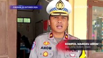 Polisi Bagikan Makan Bergizi Gratis Sambil Kenalkan Presiden Prabowo pada Murid SD