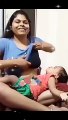 Indian woman breastfeeding || for more like&follow