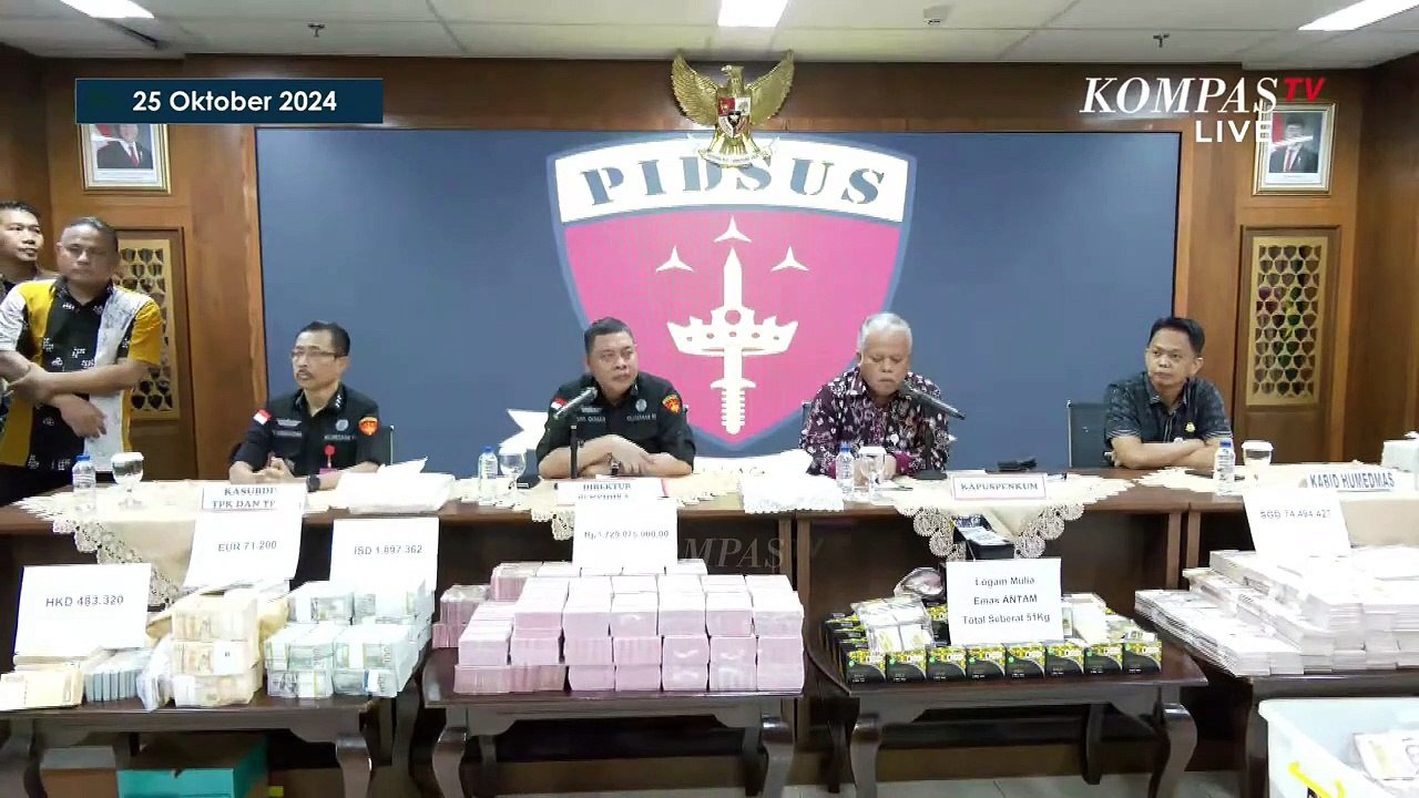 [FULL] Kejagung Update Penyidikan Dugaan Suap Hakim PN Surabaya Terkait Vonis Bebas Ronald Tannur