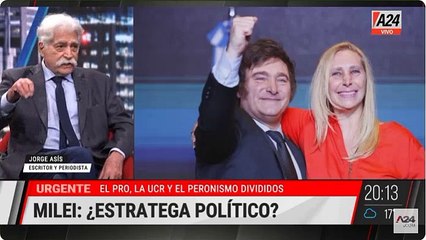 Jorge Asís sobre Javier Milei