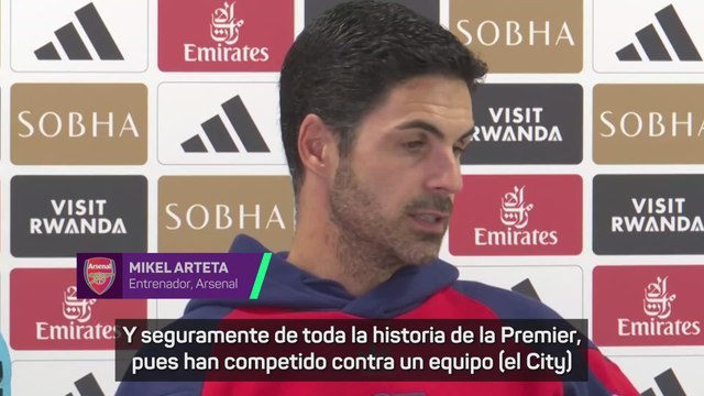 Arteta: El Liverpool es uno de los mejores equipos de la última década