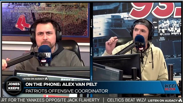 Jones & Keefe: Alex Van Pelt on the drama surrounding the Patriots' WRs
