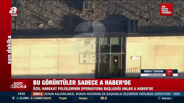 TUSAŞ'ta Özel Harekat Polislerinin teröristlere operasyon yaptığı anlar