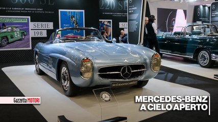 Mercedes scoperte: le più belle ad Auto Moto d'Epoca