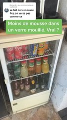 La bière qui mousse !