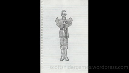 Soldier Pencil Sketch Video #472 (10-25-2024)