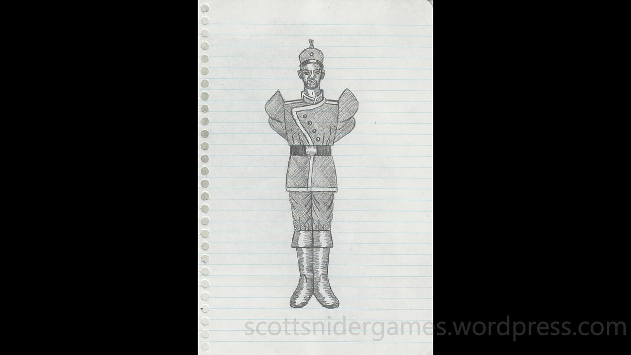 Soldier Pencil Sketch Video #473 (10-25-2024)