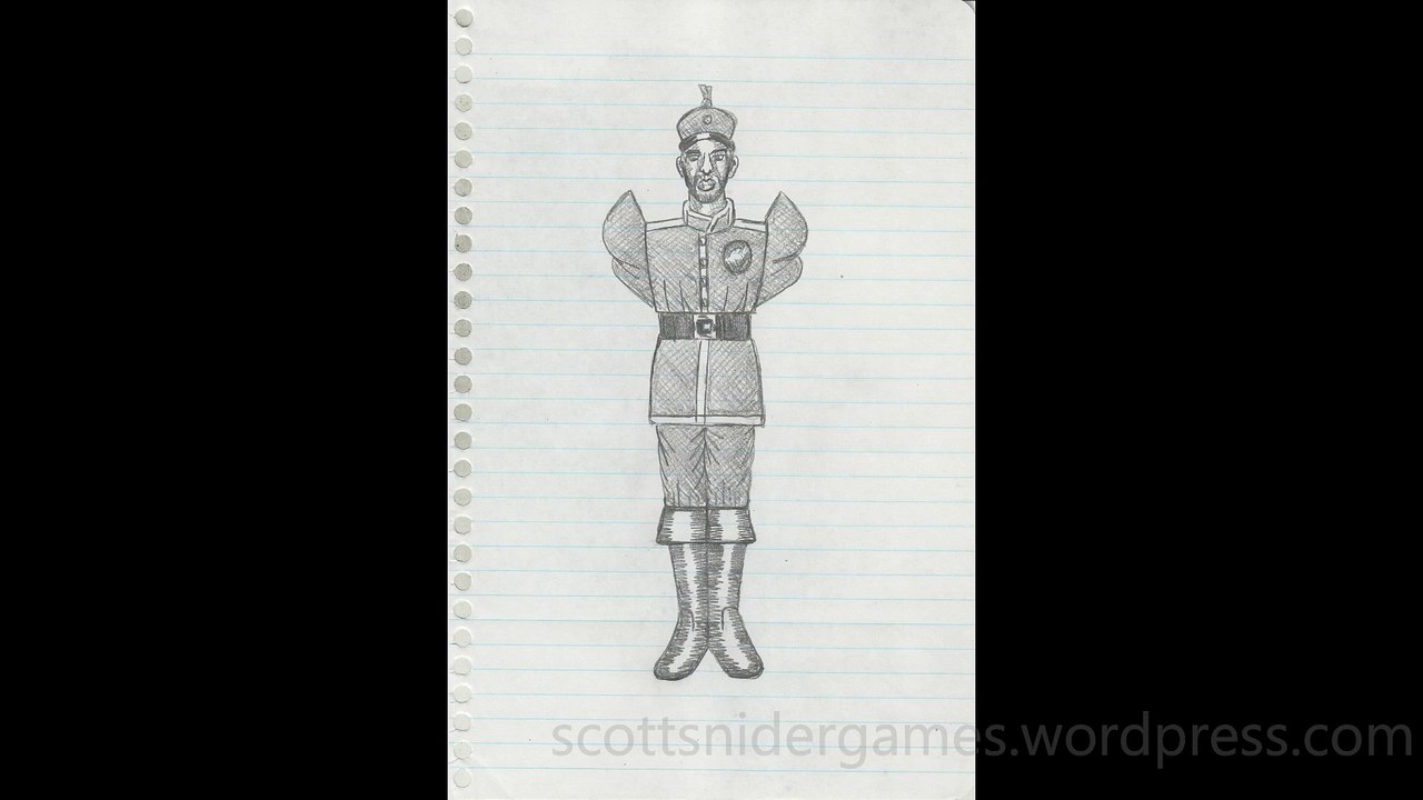 Soldier Pencil Sketch Video #474 (10-25-2024)
