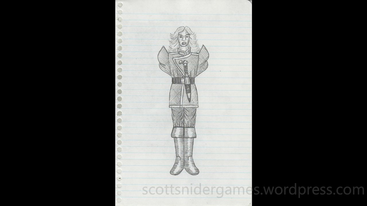 Soldier Pencil Sketch Video #475 (10-25-2024)