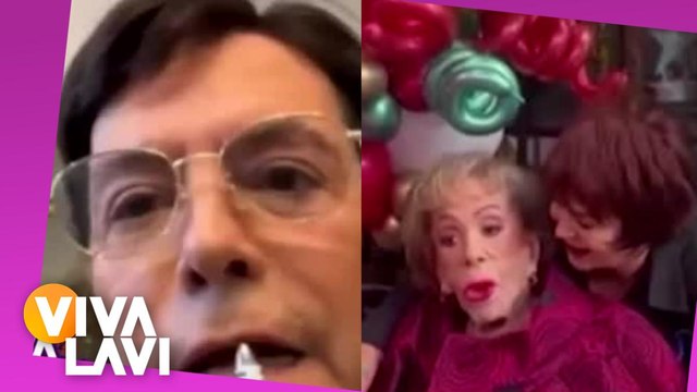 Pepillo Origel molesto por la forma en como exponen a Silvia Pinal