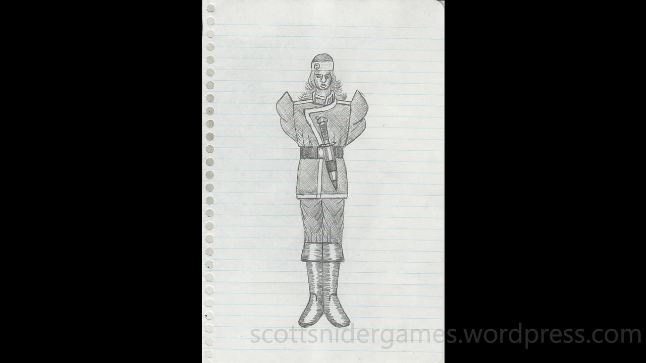 Soldier Pencil Sketch Video #476 (10-25-2024)
