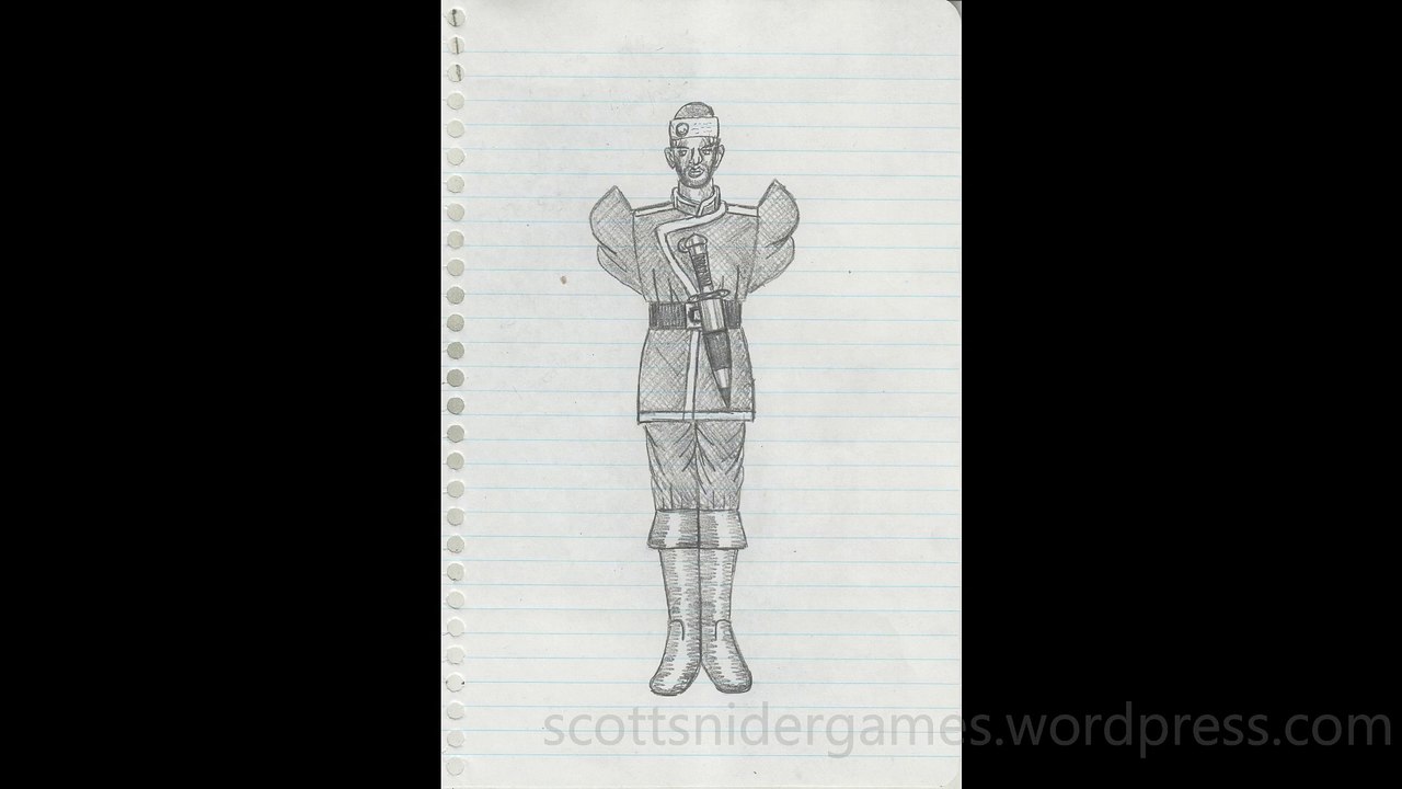 Soldier Pencil Sketch Video #477 (10-25-2024)