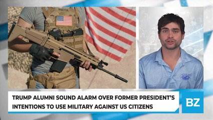 Trump Alumni Sound Alarm Over Former President's Intentions To Use Military Against US Citizens