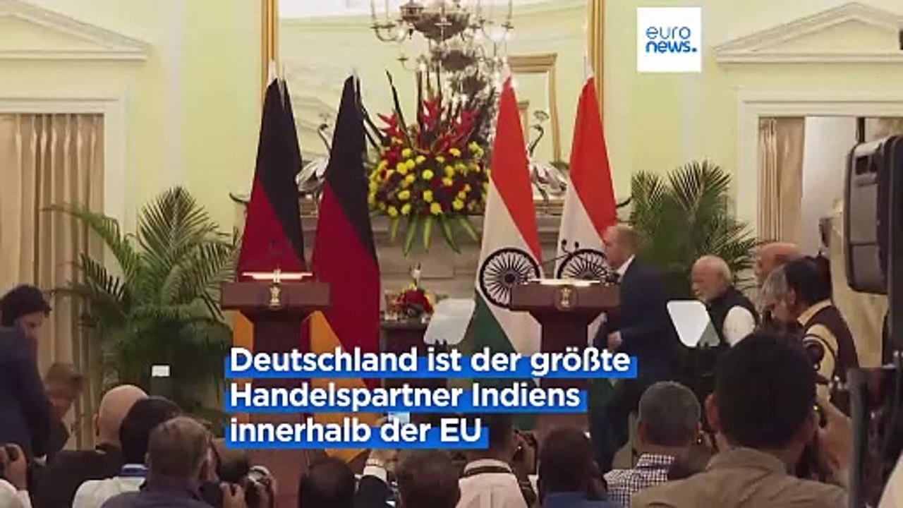 EU-Indien: Scholz befürwortet Handelsabkommen