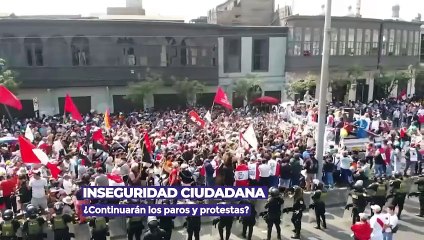 Agatha Lys sobre la inseguridad ciudadana: ¿Continuarán los paros y protestas?