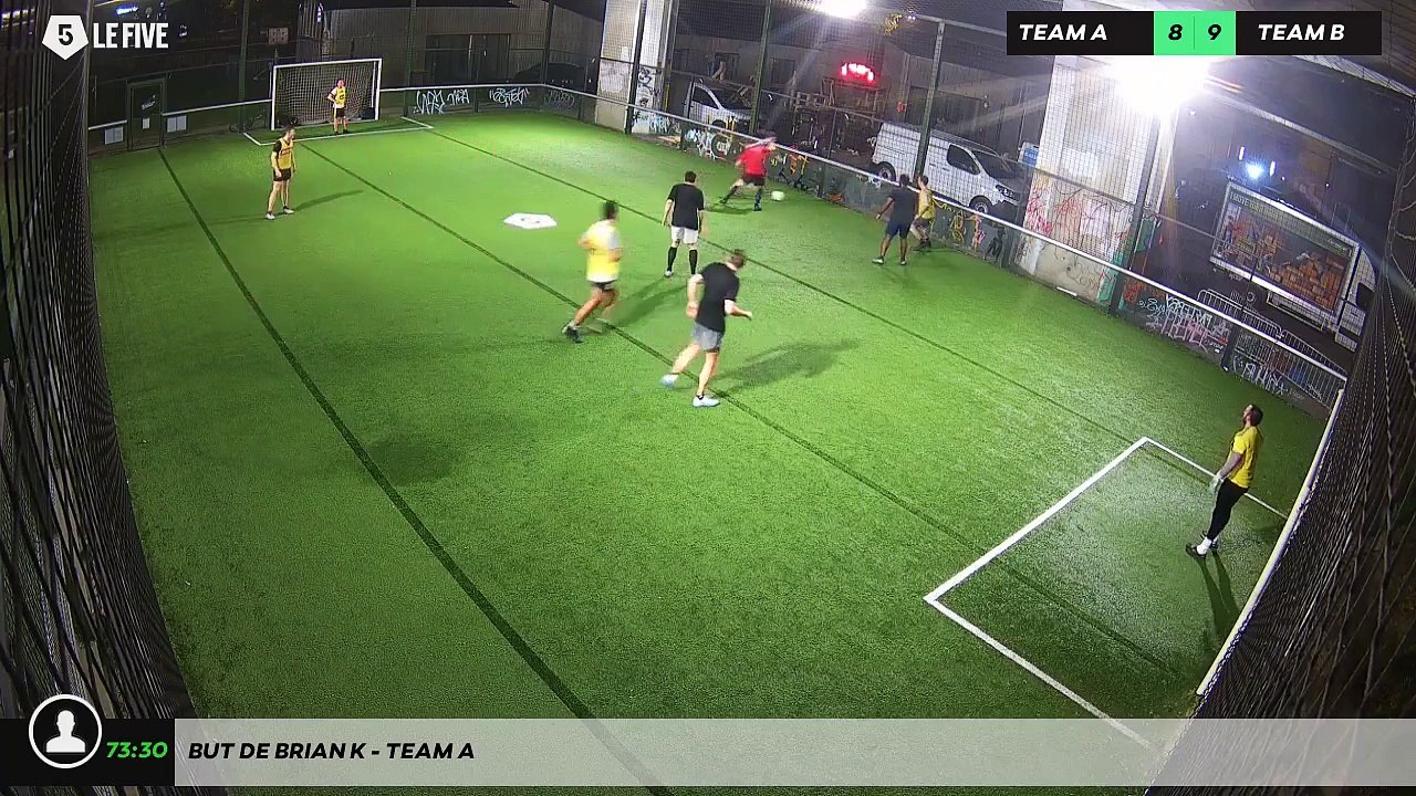But de Brian K - Team A