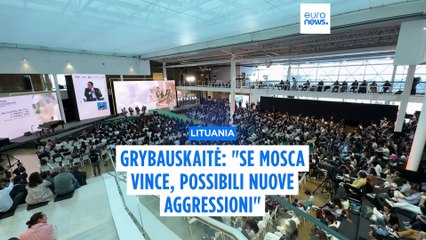 L'ex presidente lituana: "Se l'Occidente cede, darà spazio a Putin per preparare nuove aggressioni"