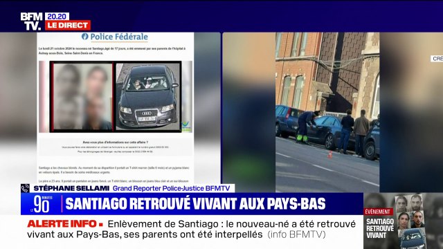 Santiago retrouvé vivant: Un immense soulagement pour toute la famille , assure l'avocat de l'oncle de l'enfant