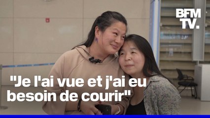 "Je l'ai vue et j'ai eu besoin de courir"