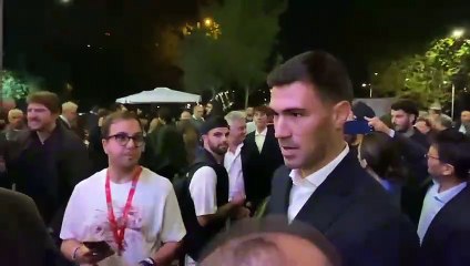 Lazio | Romagnoli alla prima del documentario su Maestrelli