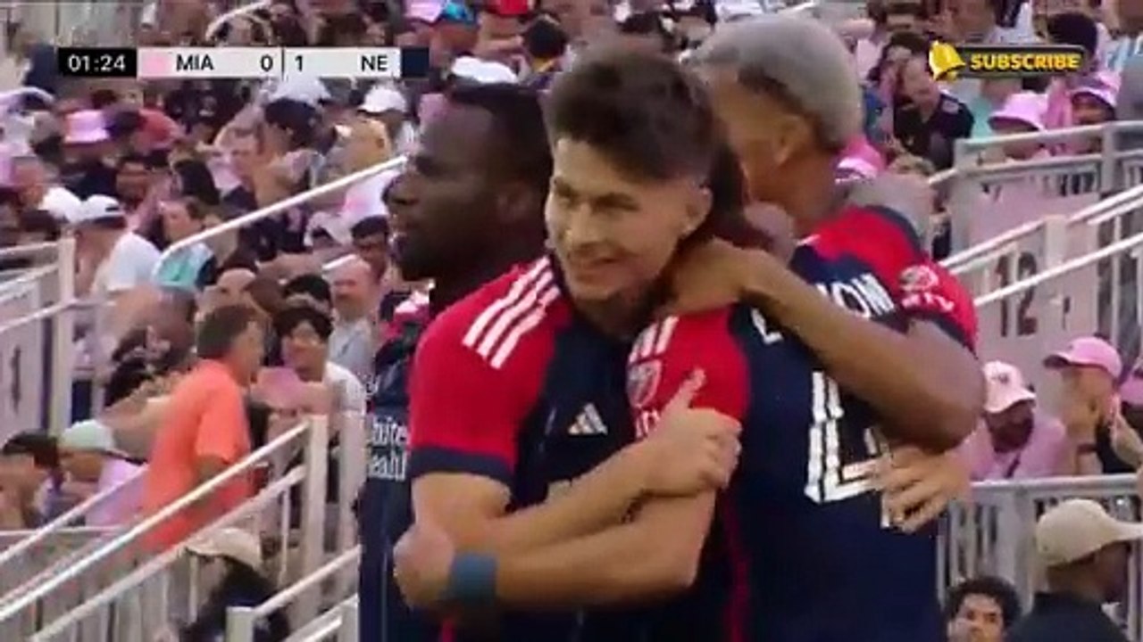 Messi BACK  Inter Miami vs New England Revolution 7-3 - All Goals & Highlights - 2024