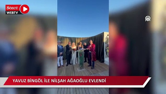 Yavuz Bingöl ile Nilşah Ağaoğlu evlendi