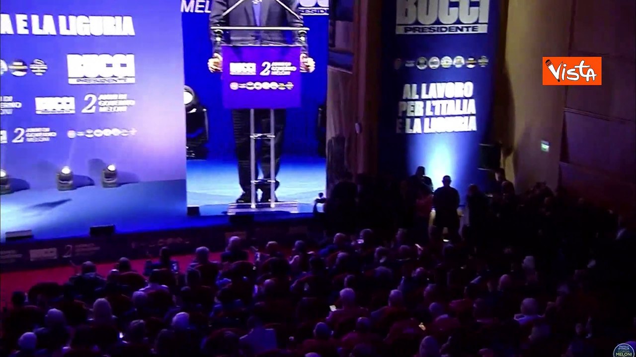 Regionali Liguria, Bucci: "Non ero in situazione ideale, ma ci ho messo faccia". L'applauso a Genova