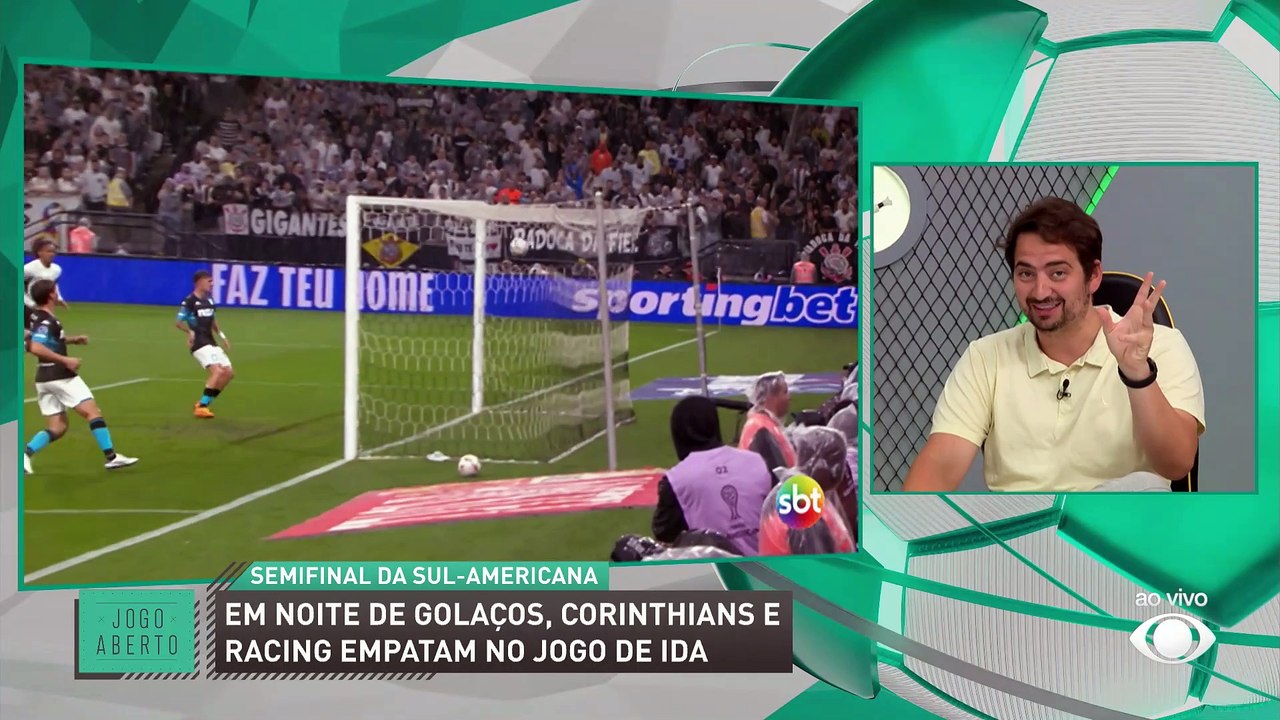 Cappellanes avalia empate com o Racing: “Corinthians é desequilibrado”