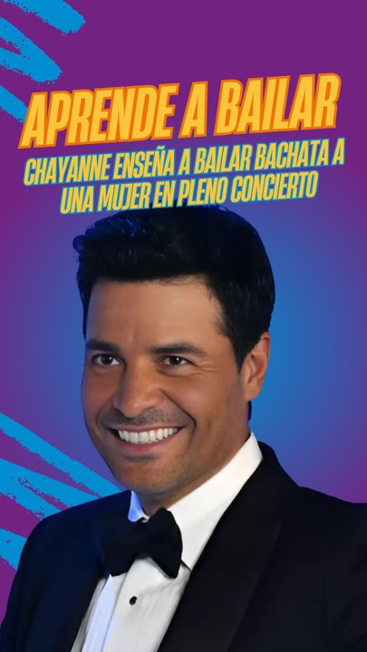 ¡Increíble! Chayanne Enseña a Bailar Bachata en Vivo y Sorprende al Público