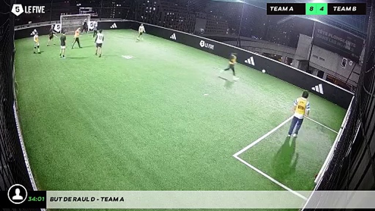 But de Raul D - Team A