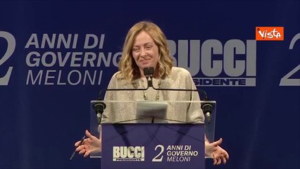 Meloni: "In due anni stravolti pronostici. La strada ? quella giusta"