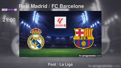Programme SPORT soirée du Samedi 26 octobre 2024