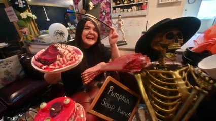 Natasha's Tea Room In Bridgnorth is ready for Halloween, we find out more.