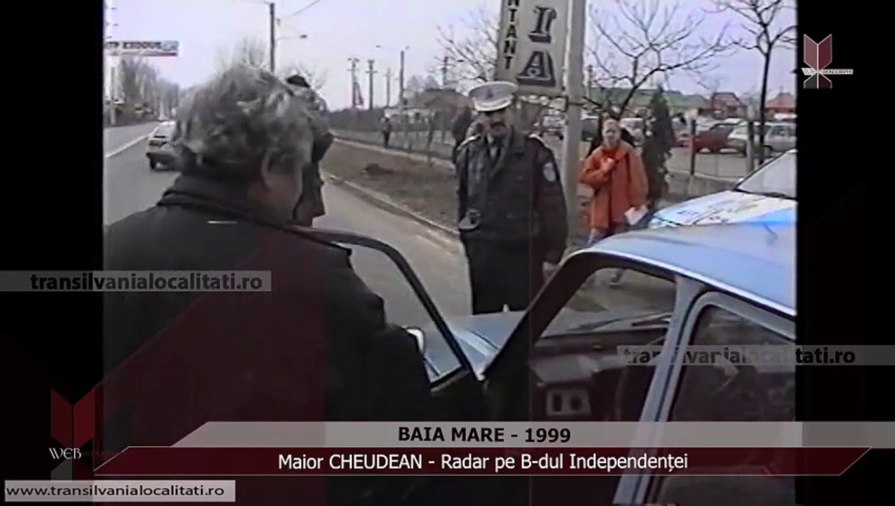 BAIA MARE (1999) - Maior CHEUDEAN - Radar pe B-dul Independenței