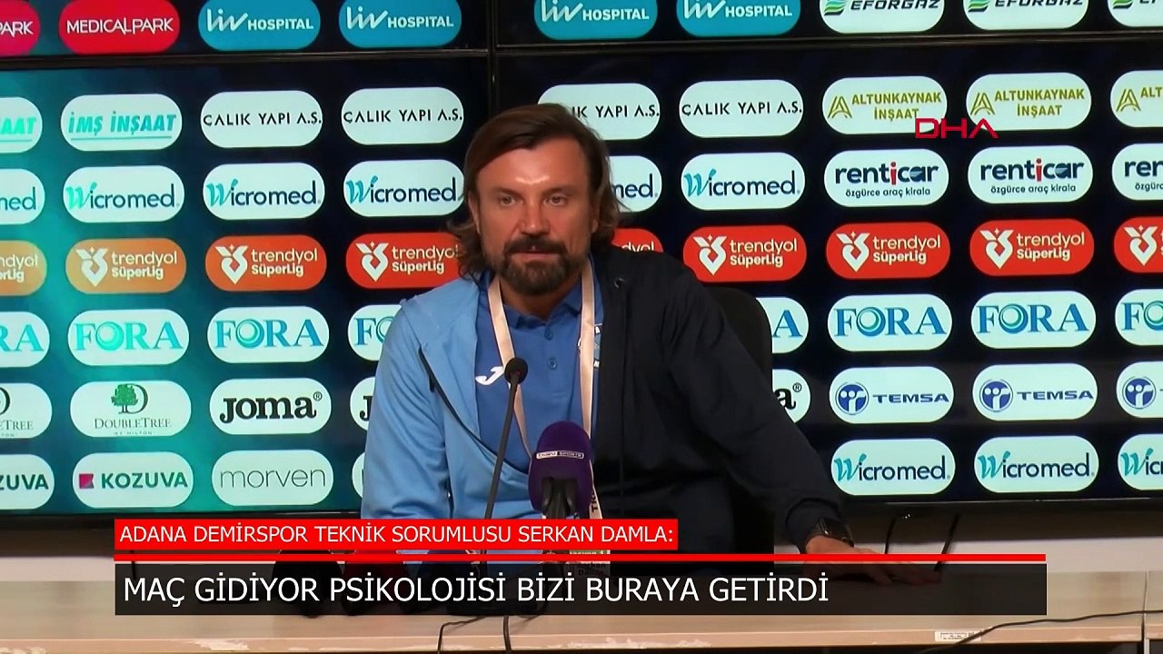 Serkan Damla: Maç gidiyor psikolojisi bizi buraya getirdi