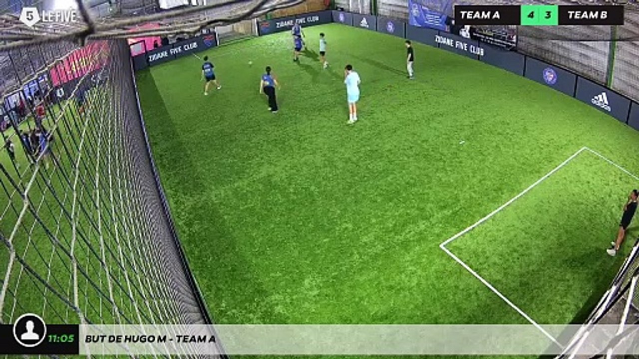 But de Hugo M - Team A