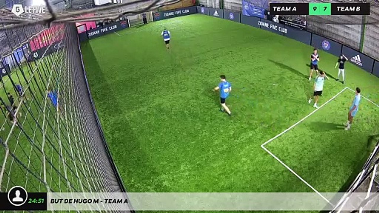 But de Hugo M - Team A