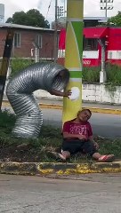 The second child of ten thousand years plays tricks on the old cousin || # unexpected ending [topic] # # funny video [topic] # #神operation